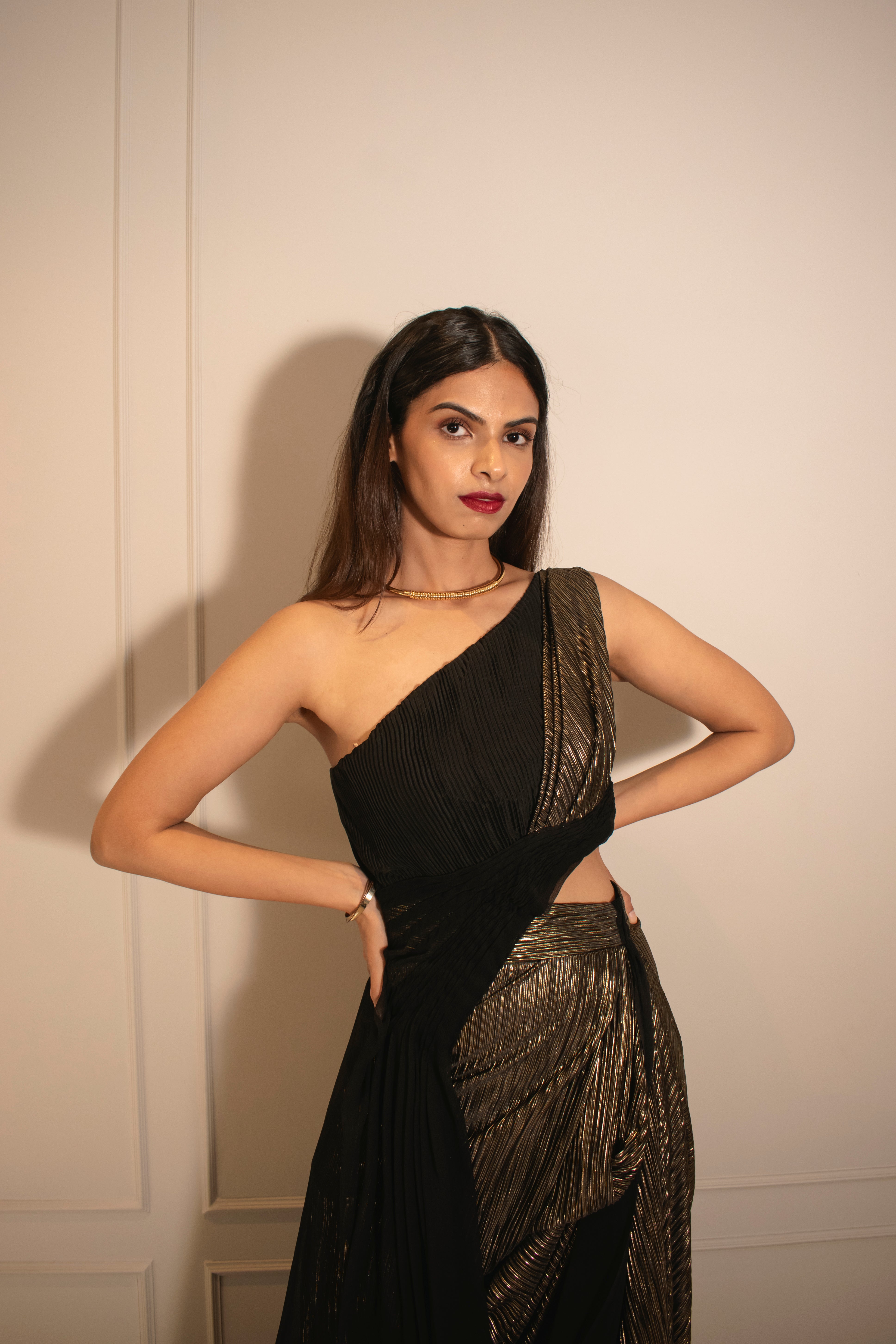 NONA Draped Sari Gown