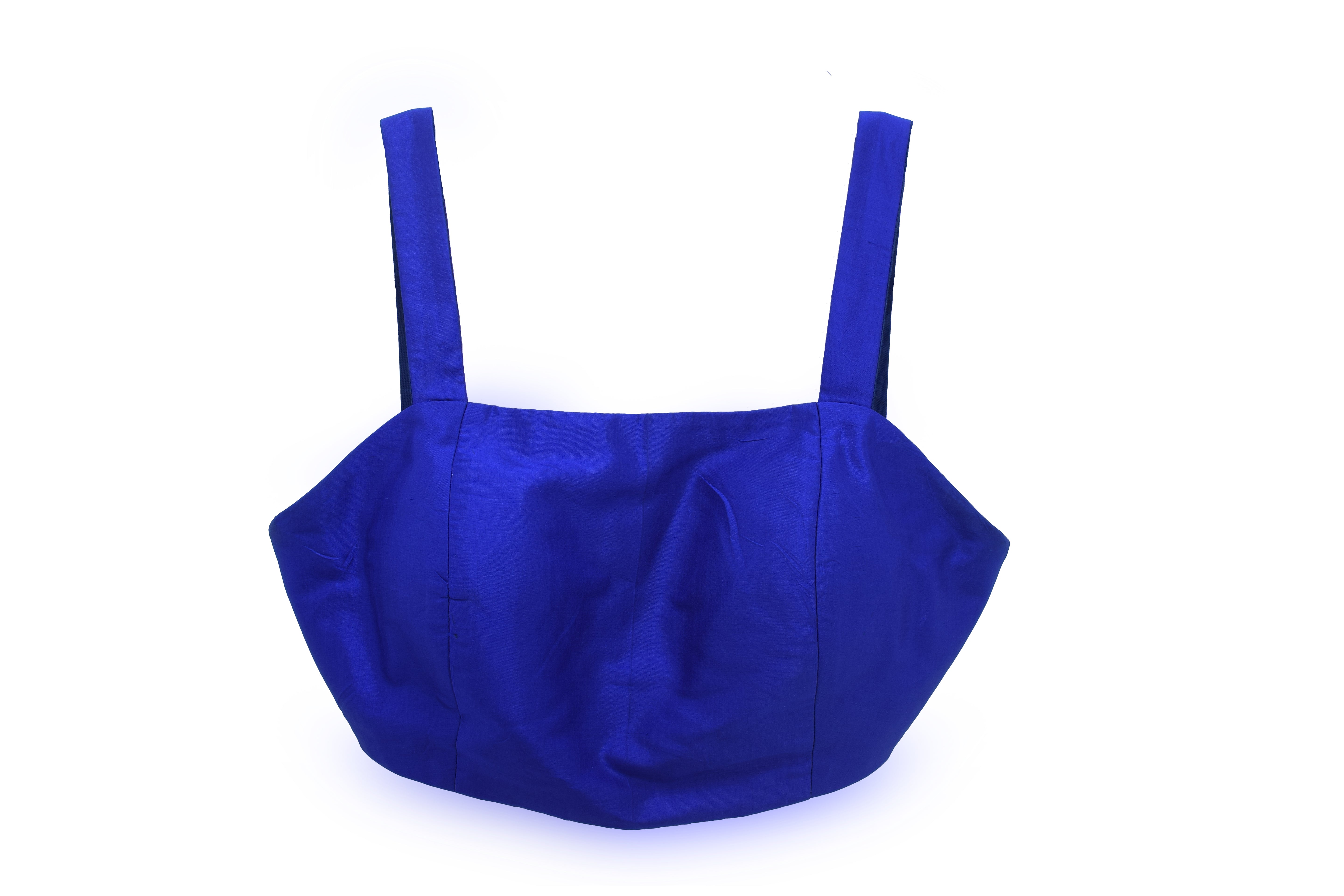 Silk Tube Bralette & Knife Pleated Skirt (with can-can)
