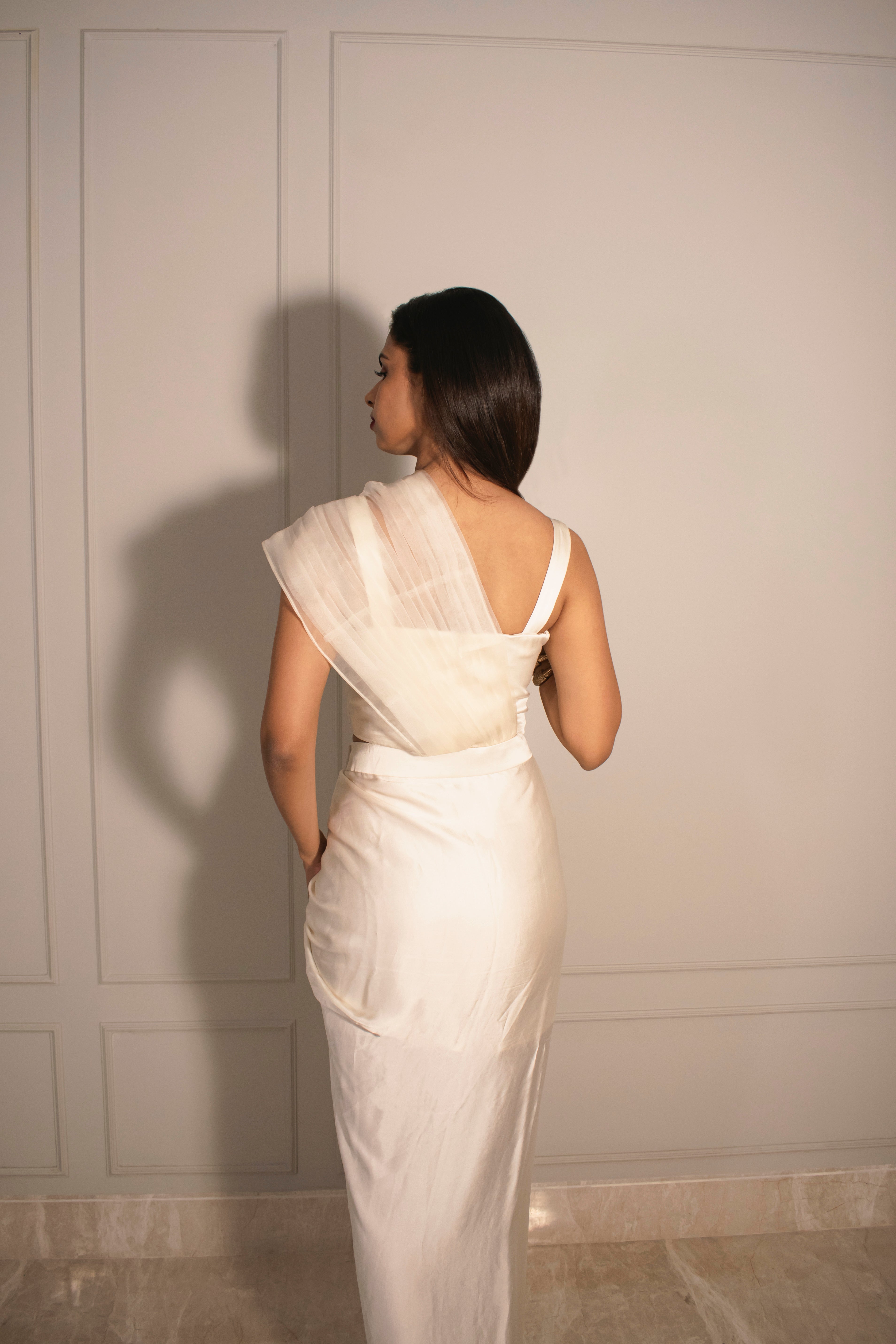 Tube Top & Draped Wrap Skirt (optional cape)