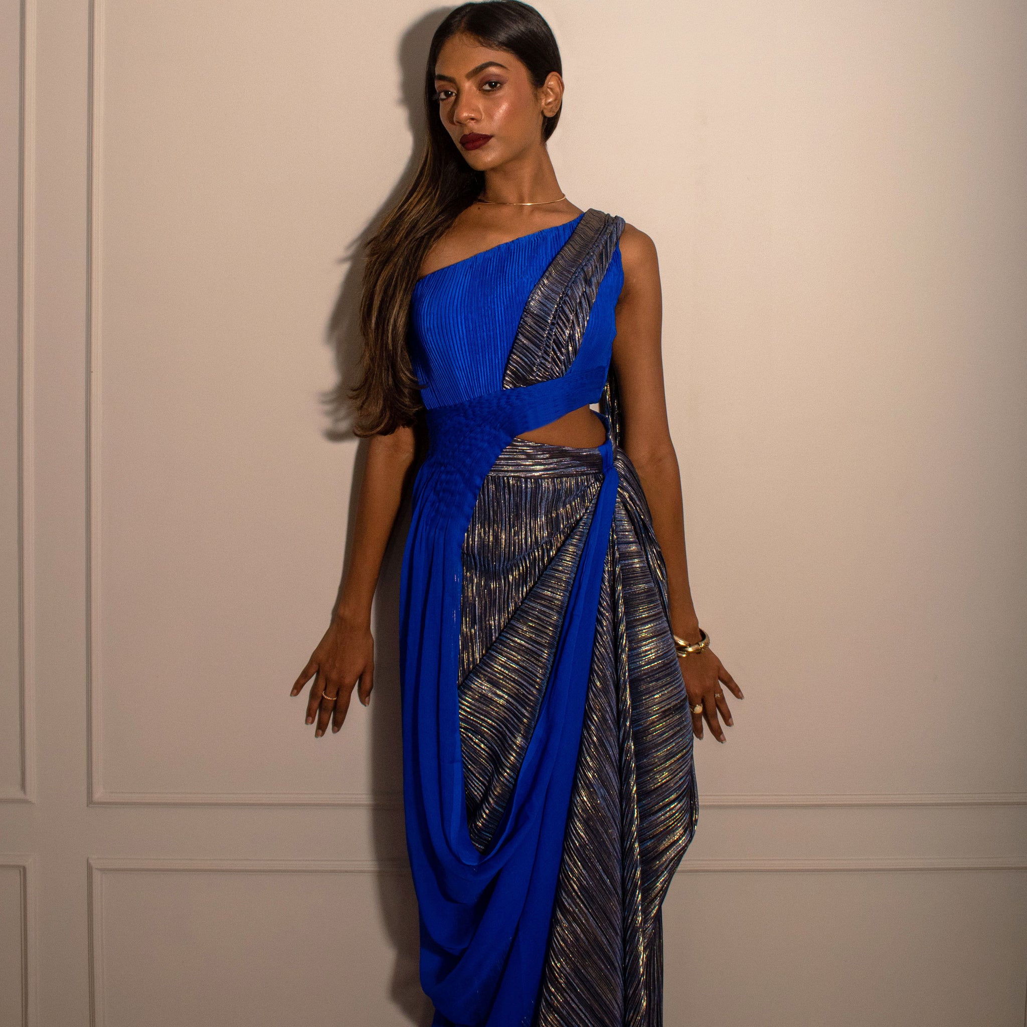 NONA Draped Sari Gown