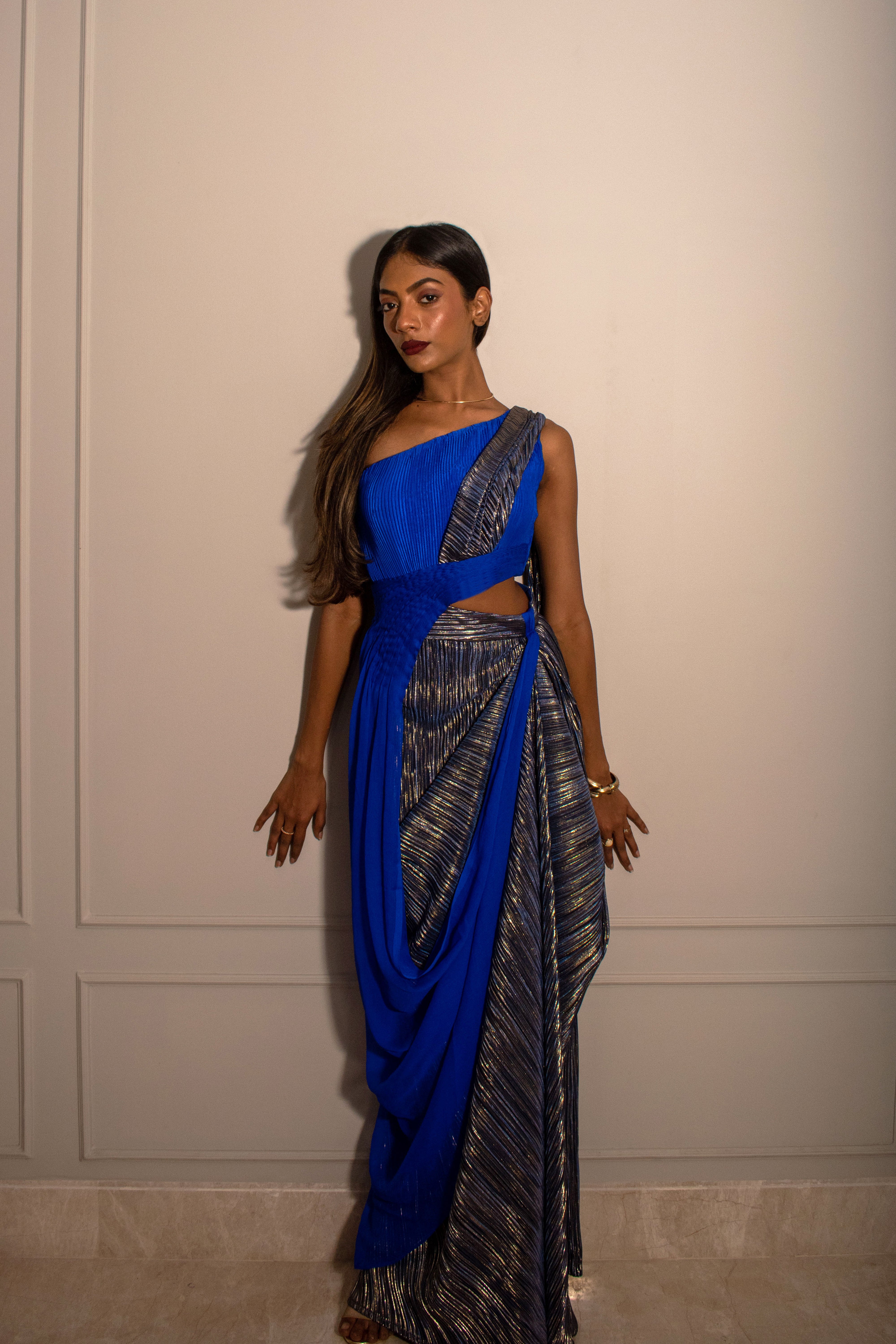 NONA Draped Sari Gown