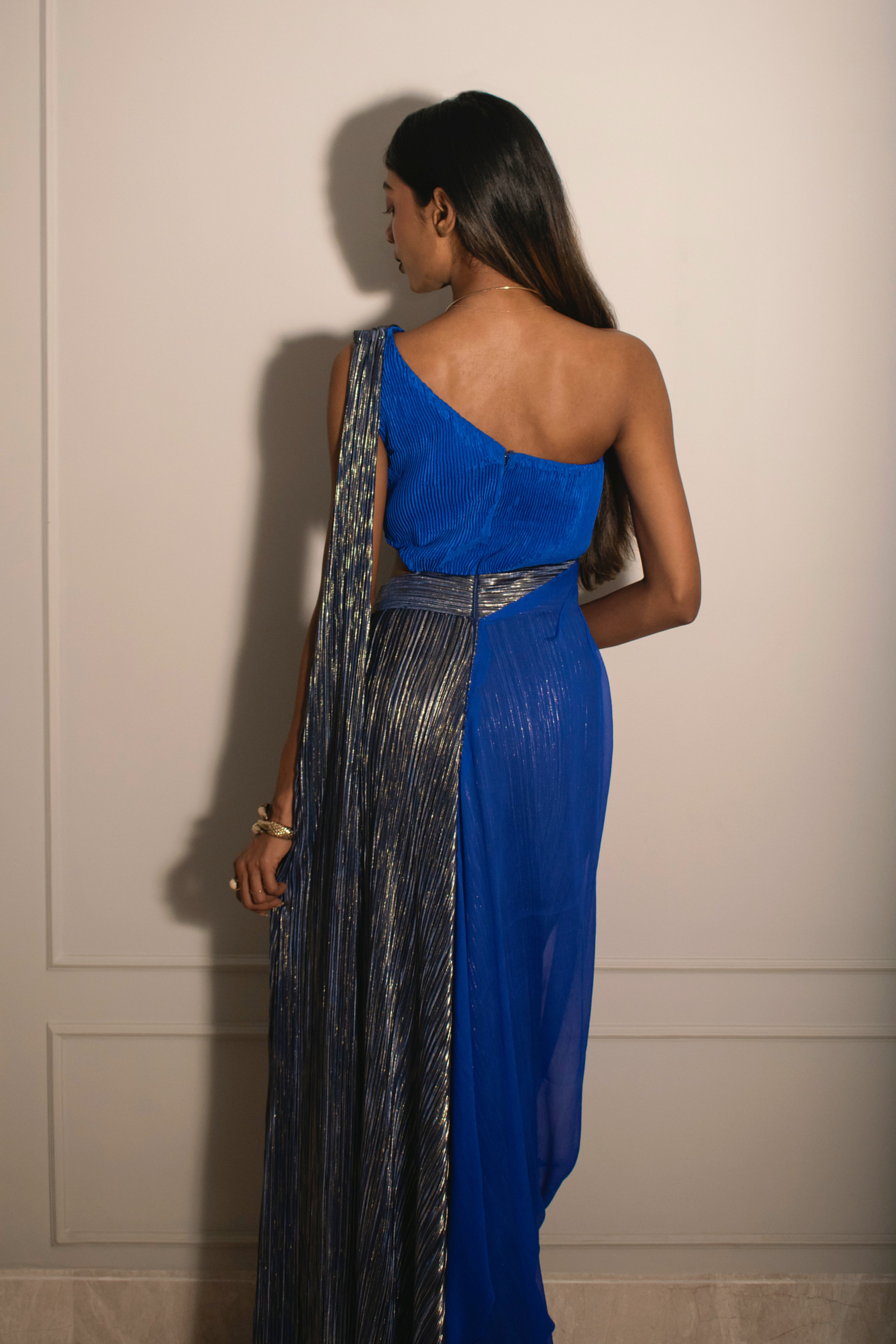NONA Draped Sari Gown