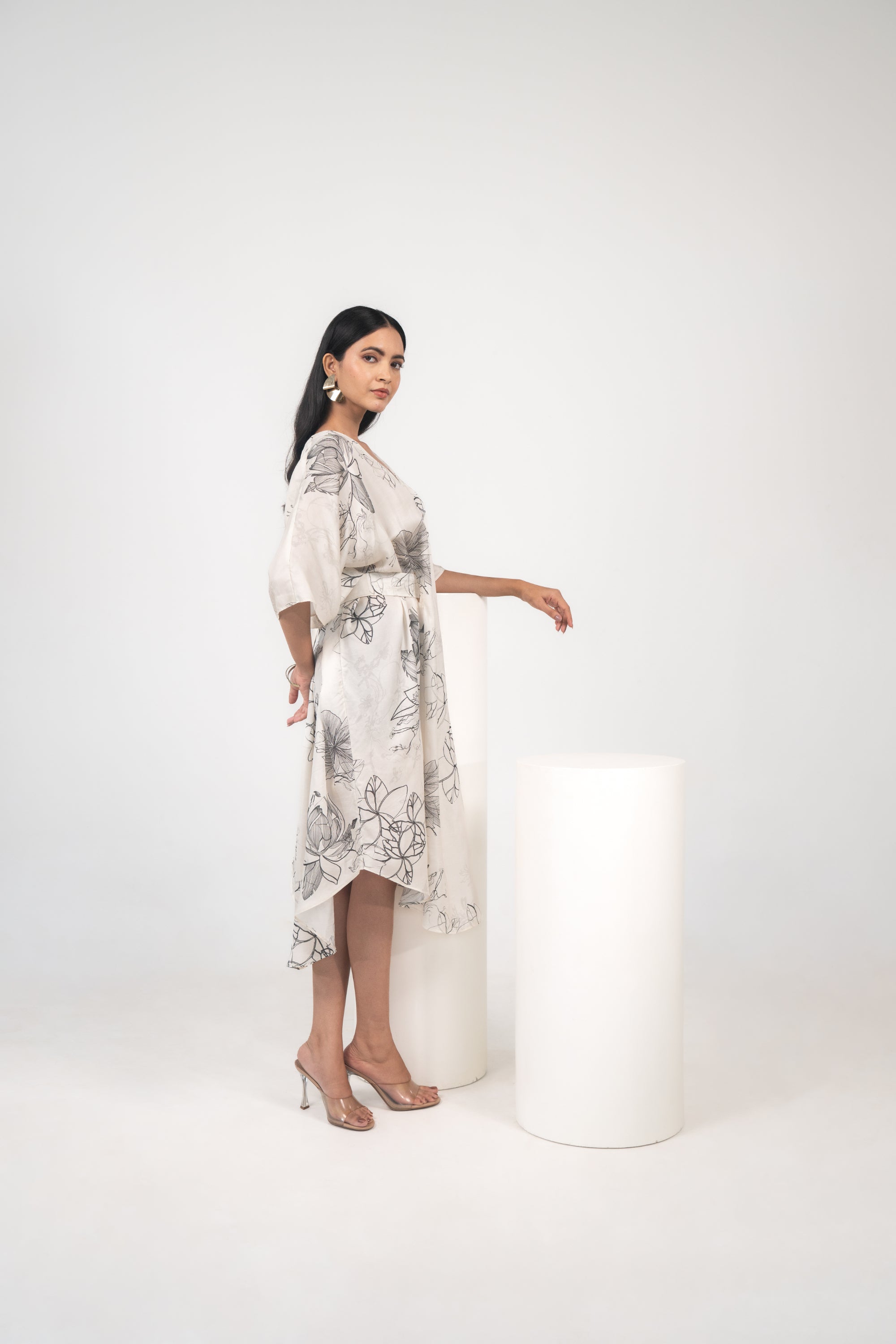 Kintsugi Printed Kaftan