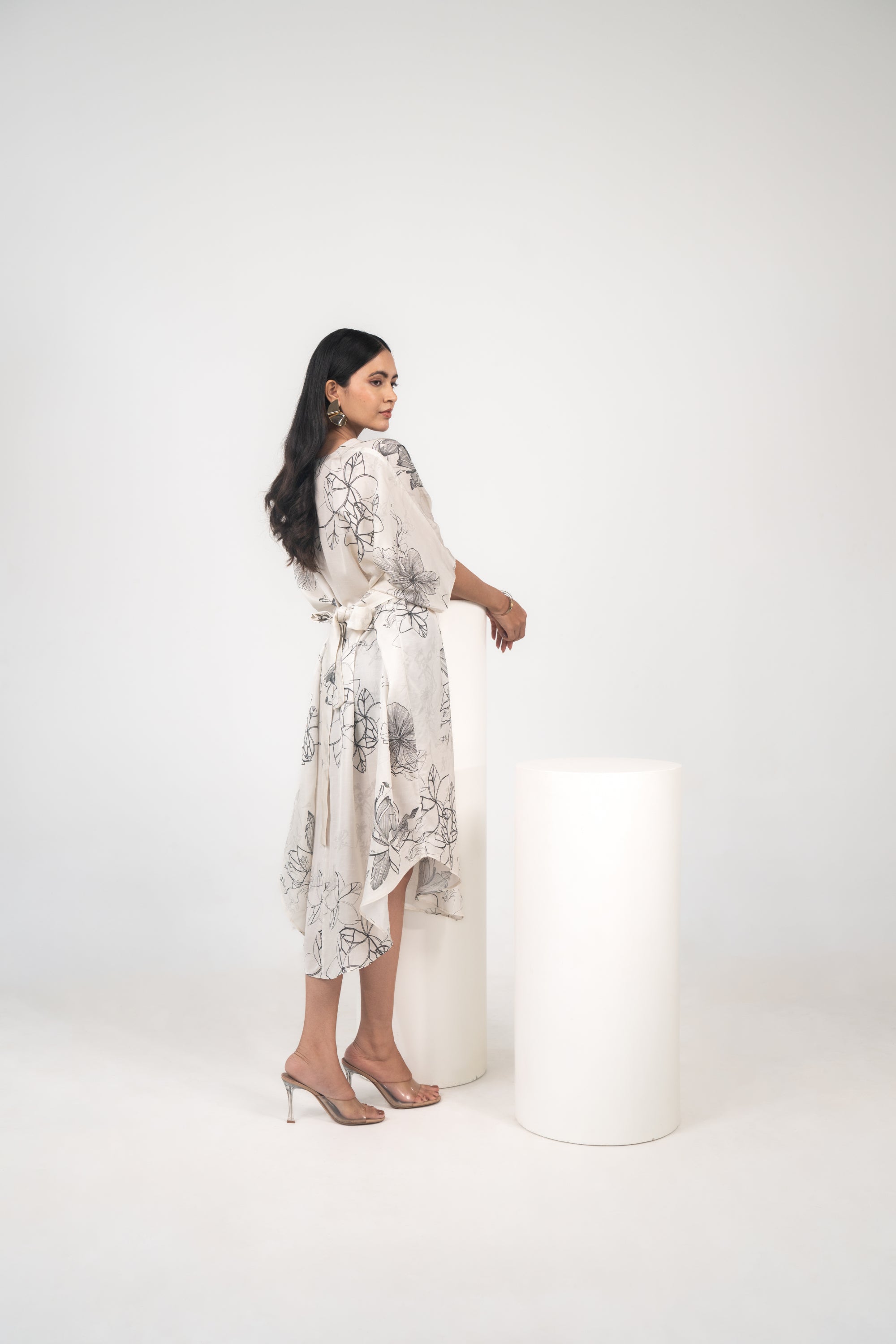 Kintsugi Printed Kaftan