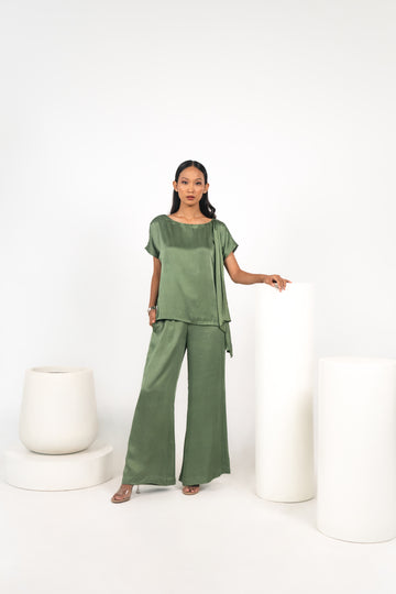 SUKAFU Scarf Top & SUKAFU Relaxed Pants