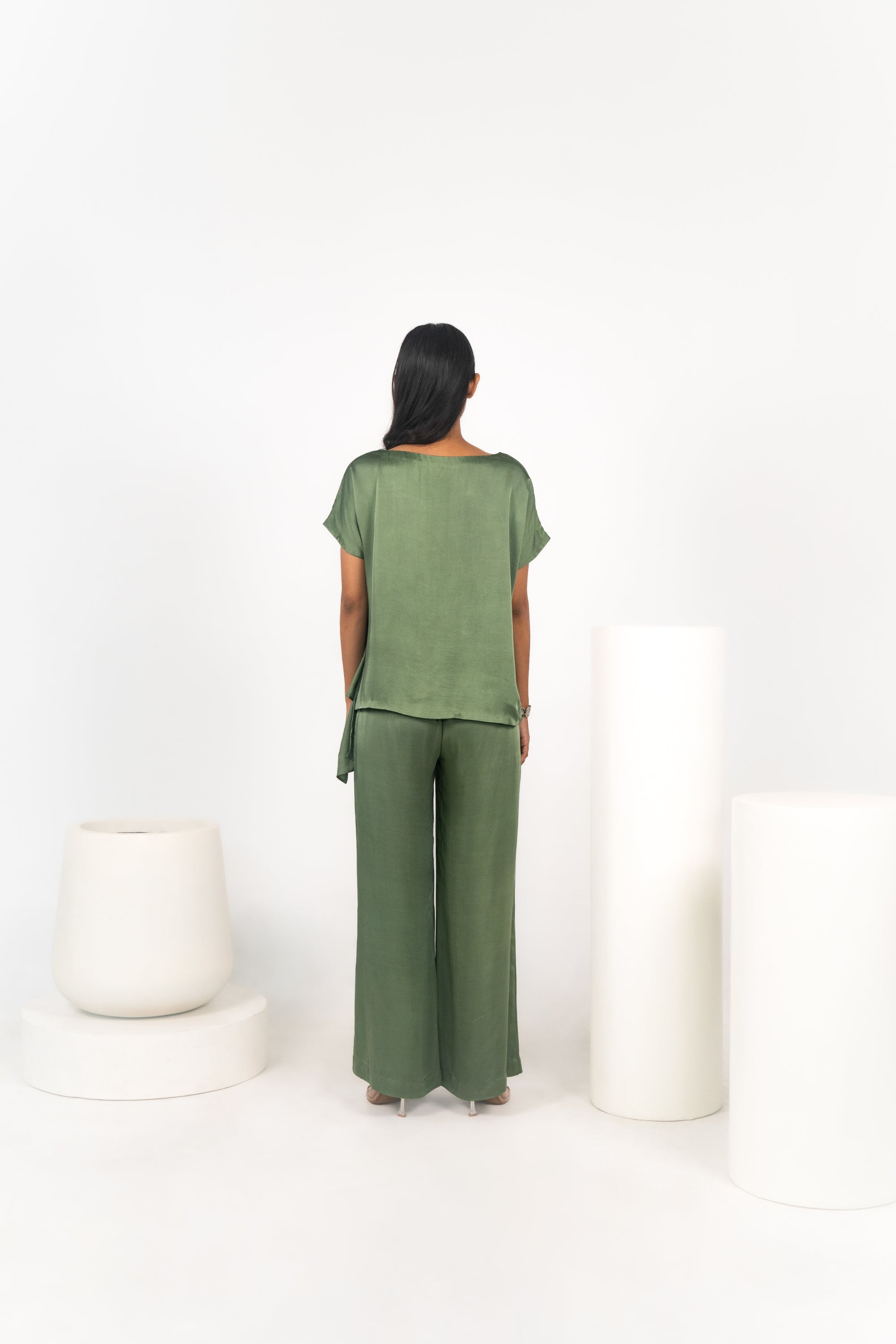 SUKAFU Scarf Top & SUKAFU Relaxed Pants
